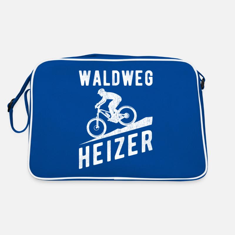Downhill forest trail heater Retro Bag