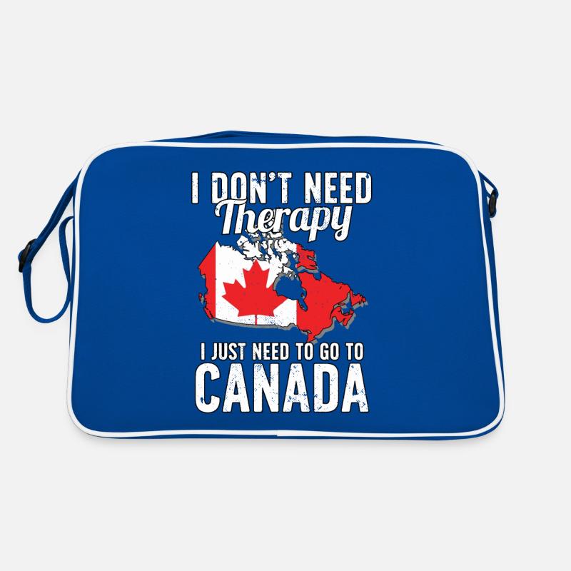 Drapeau du Canada I Souvenirs canadiens Sac Retro