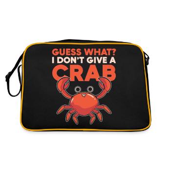 Devinez quoi ? Je ne donne pas de déchaînés - Sac Retro - noir/or - Dos