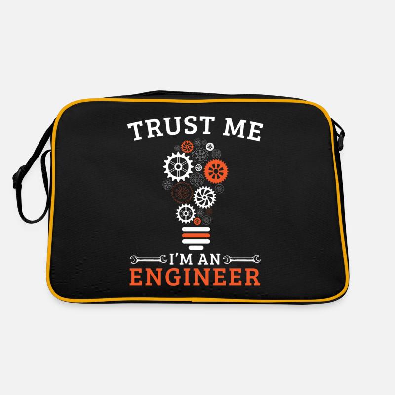 Ingenieur Spruch Abschluss Engineer Retro Tasche