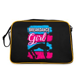 Tanz Tanzen Breakdance Mädchen - Sac Retro - noir/or - Dos