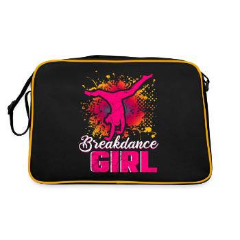 Danse danse break dance filles - Sac Retro - noir/or - Dos