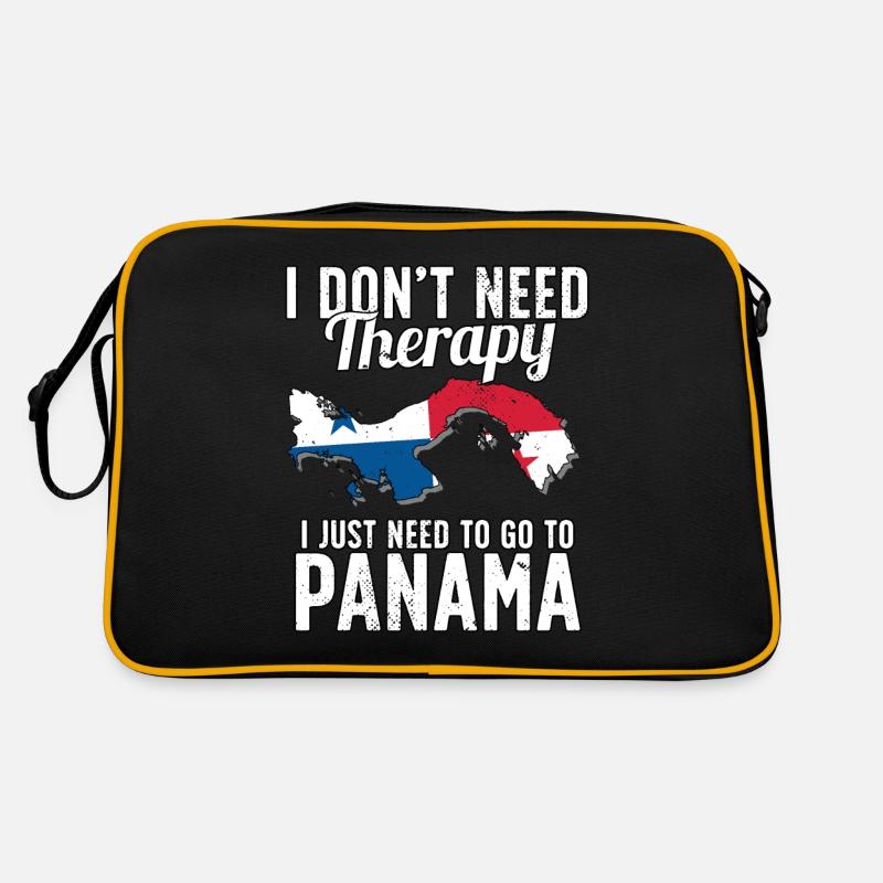 Panama flag I Panamanian Souvenirs Retro Bag