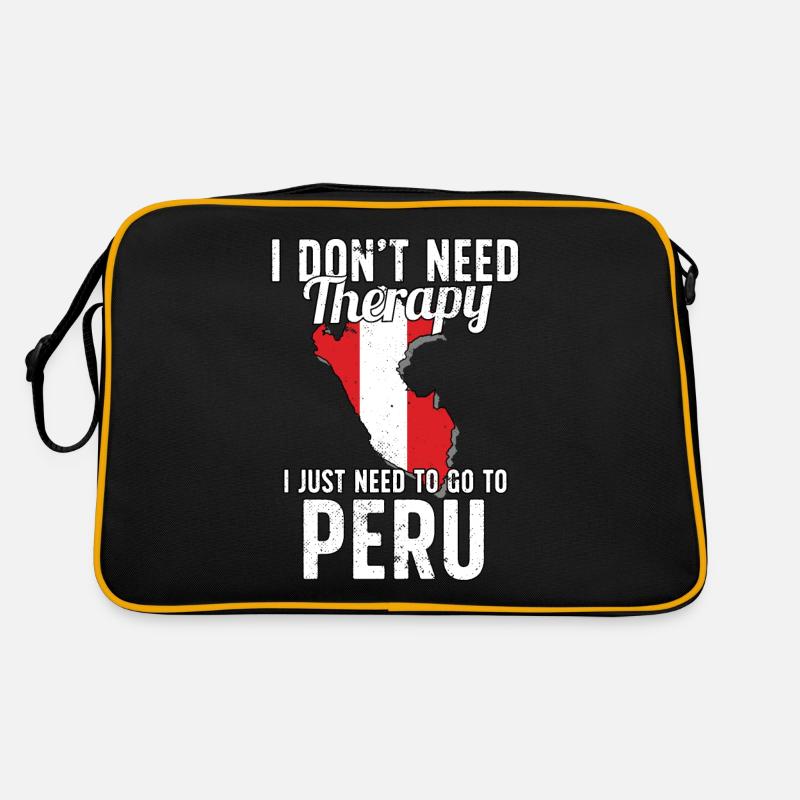 Pérou flag I Peruvian Souvenirs Sac Retro