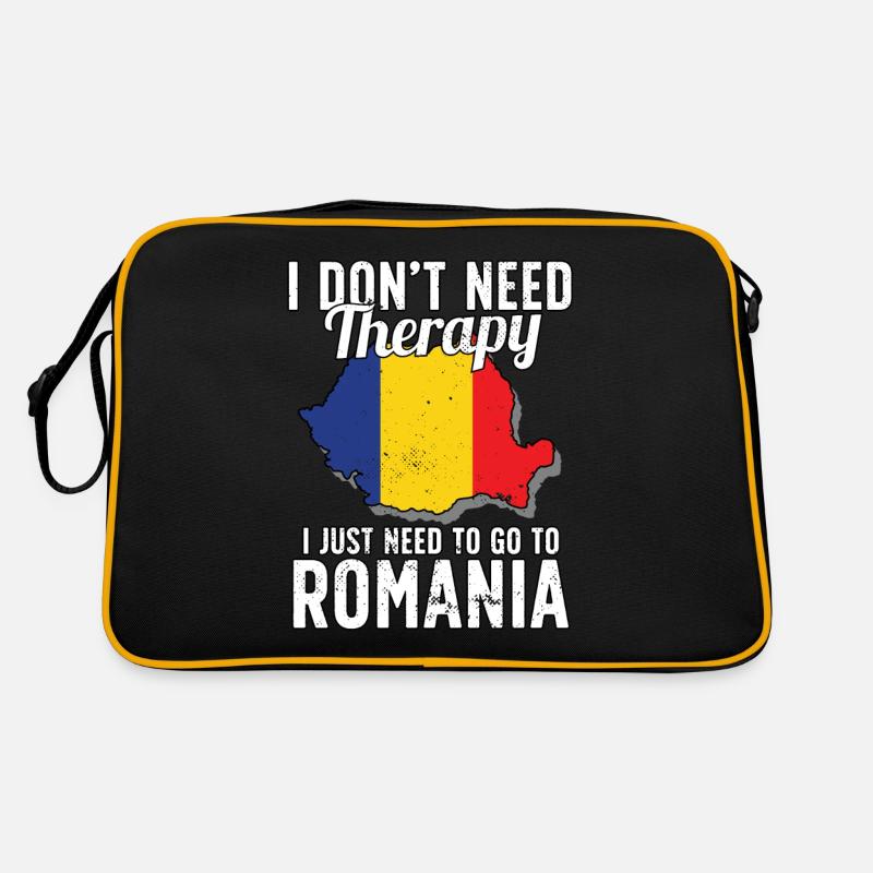 Romania flag I Romanian Souvenirs Sac Retro