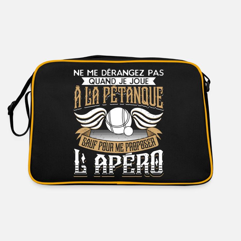 Petanque Pétanque Sac Retro