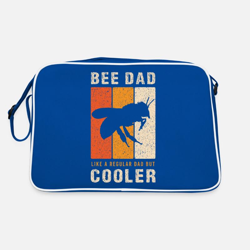 Bee Dad Like A Regular Dad But Cooler Honeybee Retro Bag