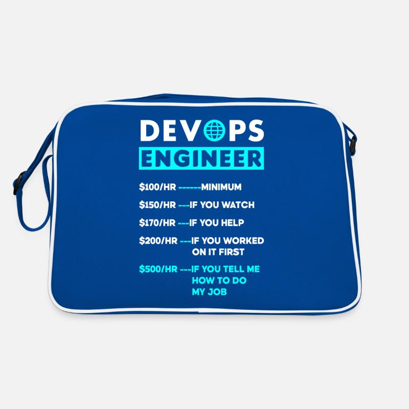 DevOps Engineer Cloud Computing Hourly Rate Retro Bag