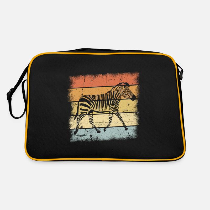 Zebra Safari Afrique Sac Retro