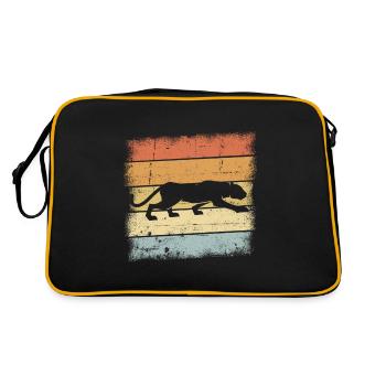 Panther Design - Sac Retro - noir/or - Dos