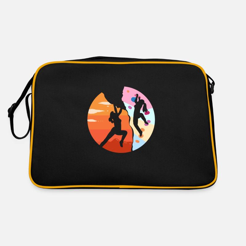 Grimpeuse grimpeuse grimpeur sport Sac Retro