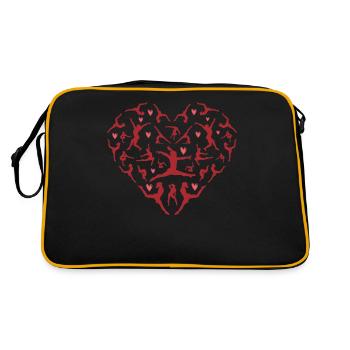 Acrobatics Gymnastic Gymnastics Coach - Retro Bag - black/gold - Back