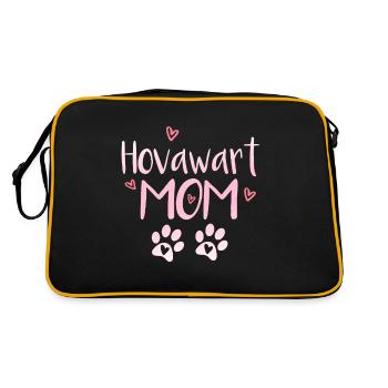 Hovawart Mom - Sac Retro - noir/or - Dos
