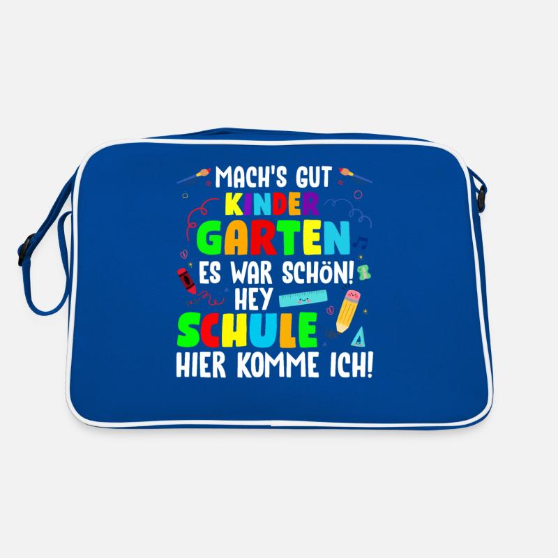Grundschule Einschulung Schulkind 2022 Schultag Retro Tasche