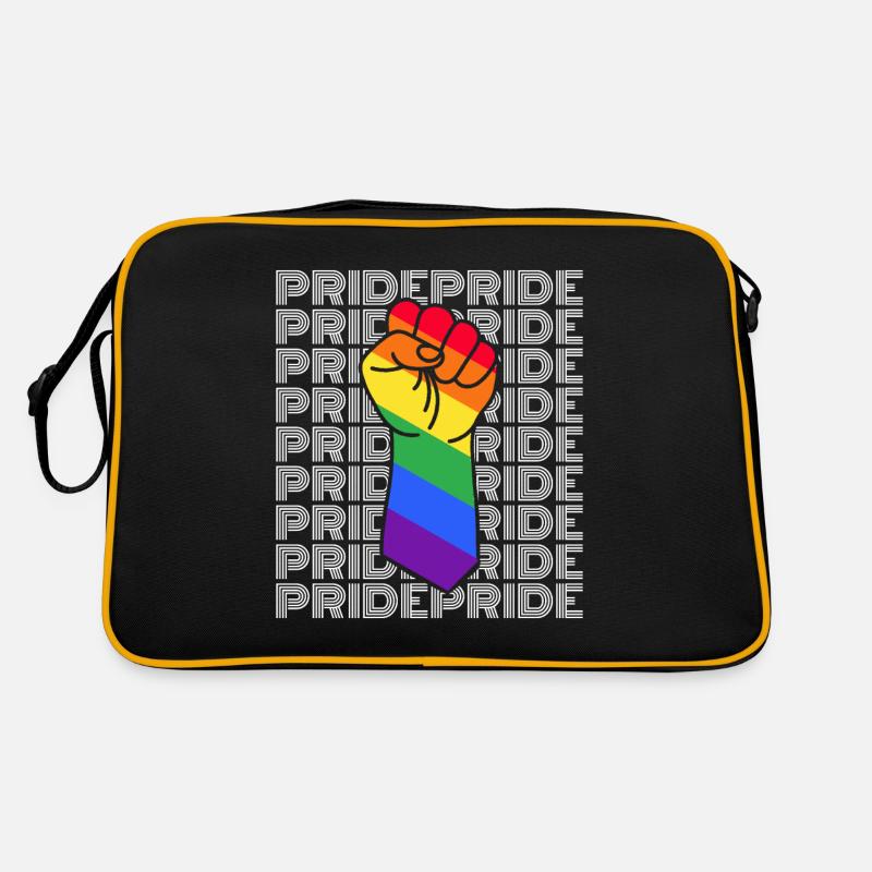 Pride LGBT Spruch Geschenk Rechte Queer Retro Tasche