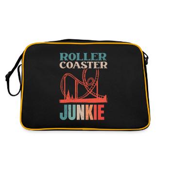 Roller Coaster Roller Coaster Junkie - Retro Bag - black/gold - Back