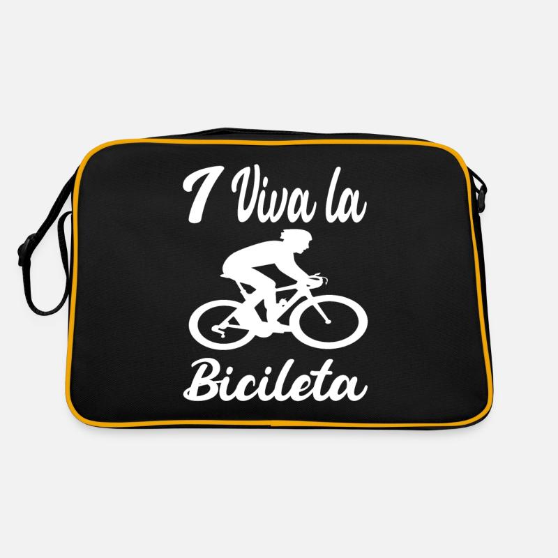 Vélo - Sac Retro - noir/or