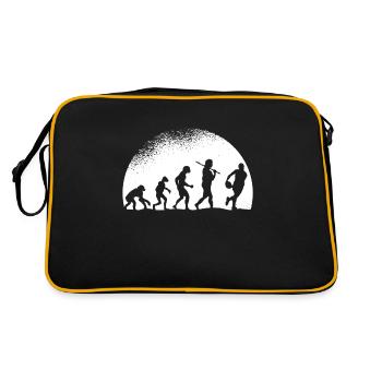 Evolution Rugby - Retro Bag - black/gold - Back