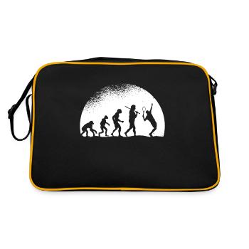 Evolution Tennis - Sac Retro - noir/or - Dos