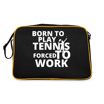 tennis / Tennis / Tennis / Tennis / Tennis jouer - Sac Retro - noir/or - Dos