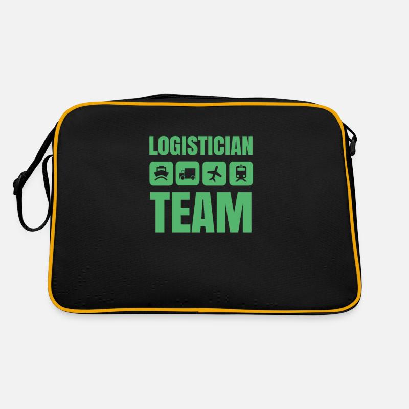 Logistician Team Forwarding Logistician Logistics Retro Bag