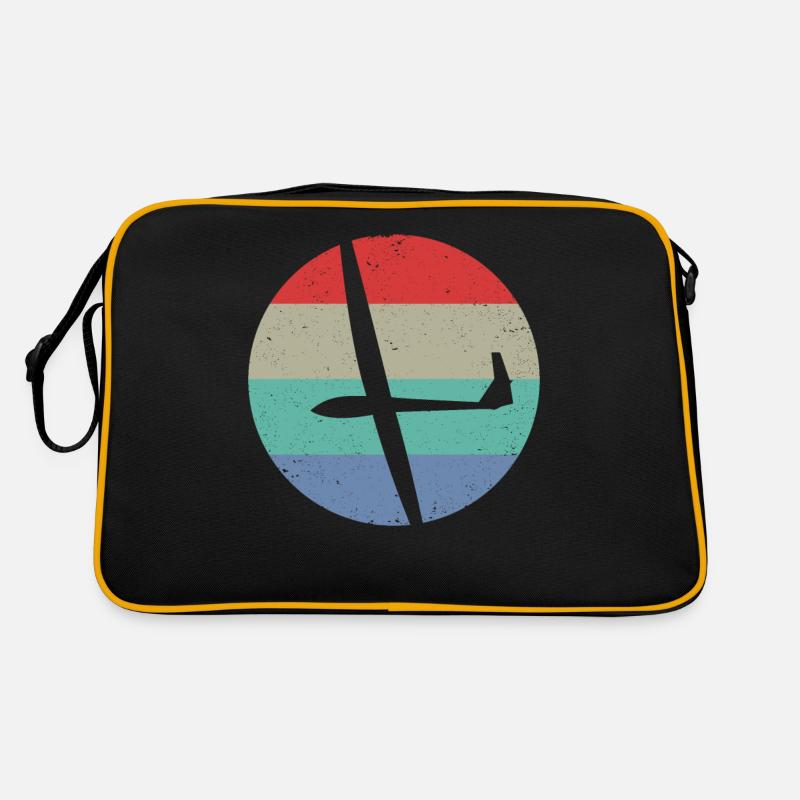 Planeurs Planeurs Planeurs - Sac Retro - noir/or