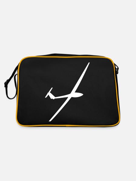 Glider Glider Gliding Glider - Retro Bag - black/gold - Back