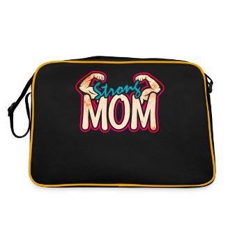 Strong Mother Weight Training Women - Retro Bag - black/gold - Back