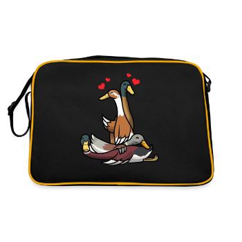 Running funny Running - Retro Bag - black/gold - Back