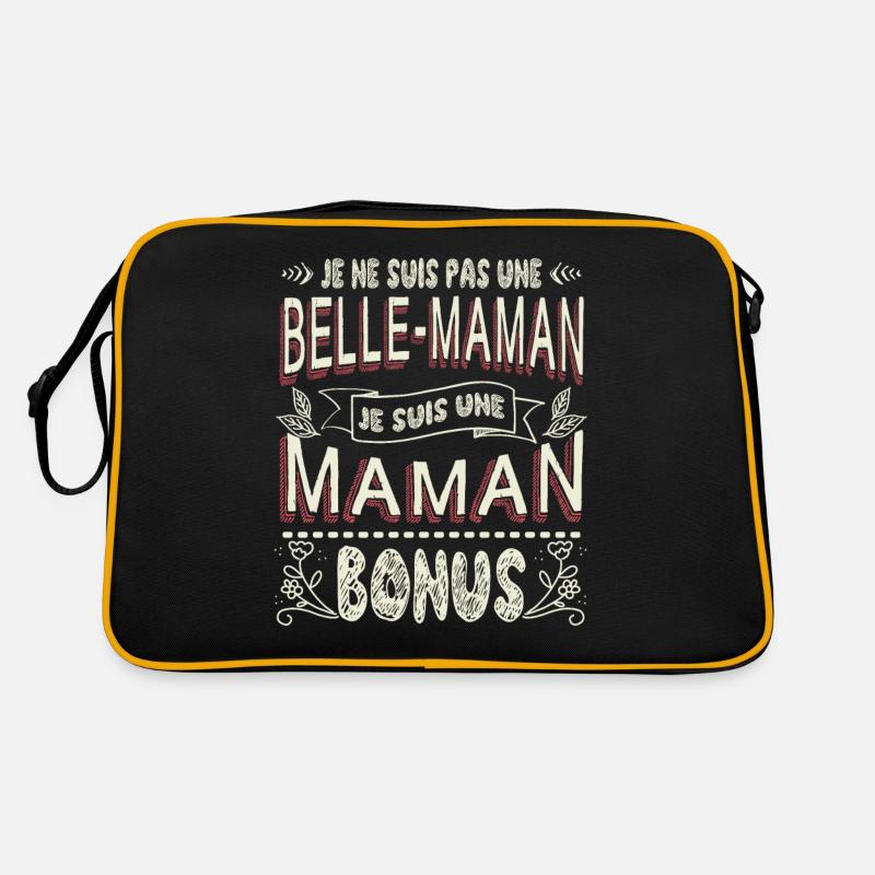 Belle-Maman Belle-Mère - Sac Retro - noir/or