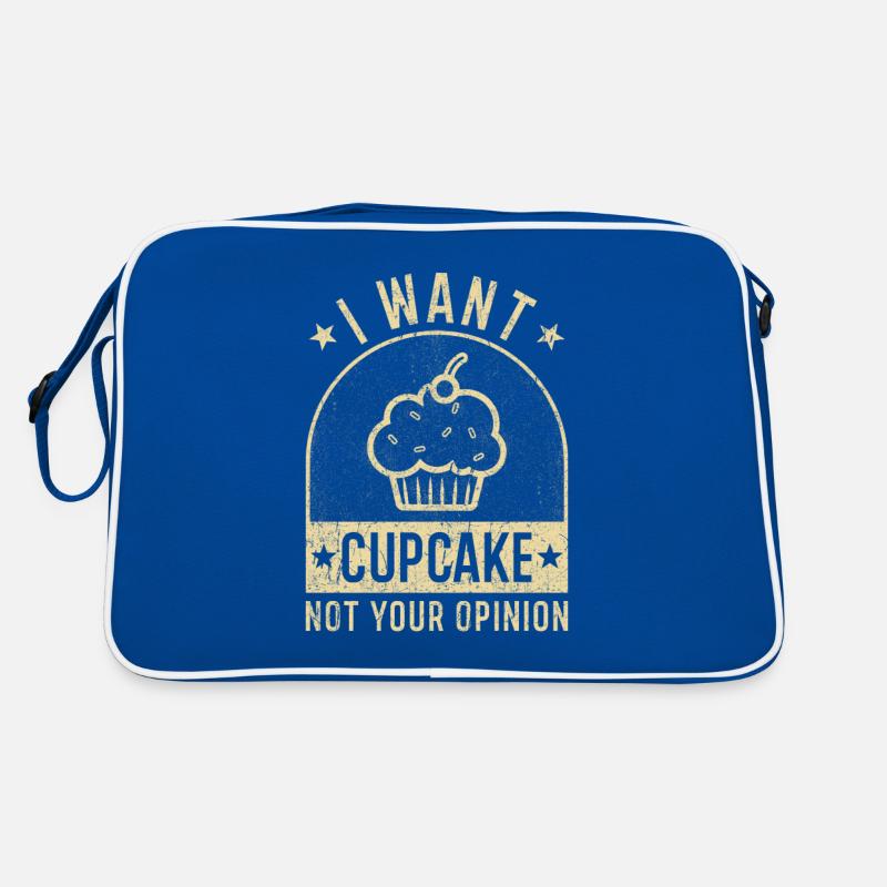 Cupcake baking gift funny Retro Bag
