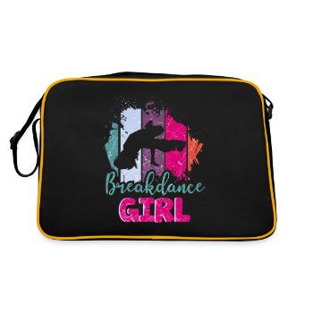 Danse danse break dance filles - Sac Retro - noir/or - Dos
