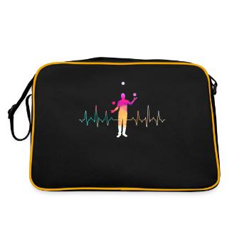 Jonglerie - Sac Retro - noir/or - Dos