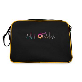 JoJo YoYo Hearbeat - Retro Tasche - Schwarz/Gold - Hinten