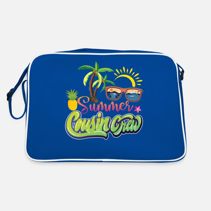 Summer Cousin Crew Beach Vacation Retro Bag