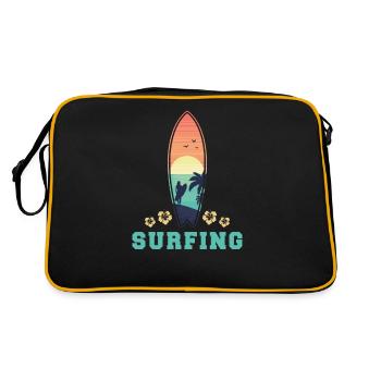 Surfeurs surfeurs - Sac Retro - noir/or - Dos