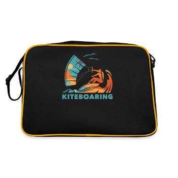 Kitesurf Kite Kite kit - Sac Retro - noir/or - Dos
