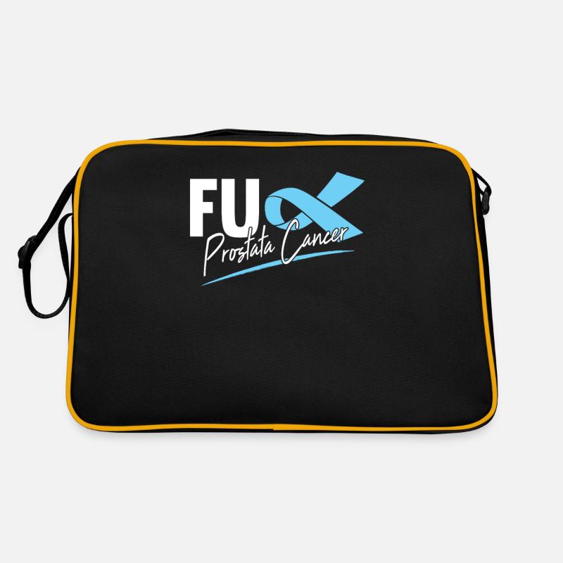 Prostata Krebs Kampf Spruch Gesundheit Geschenk Retro Tasche