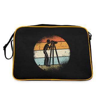 Surveyor gift - Retro Bag - black/gold - Back