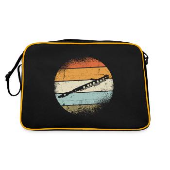 oboe - Retro Bag - black/gold - Back