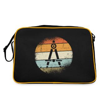 Circle - Retro Bag - black/gold - Back
