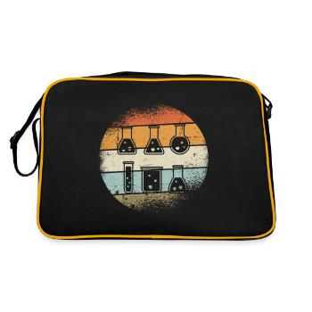 Chemist gift - Retro Bag - black/gold - Back