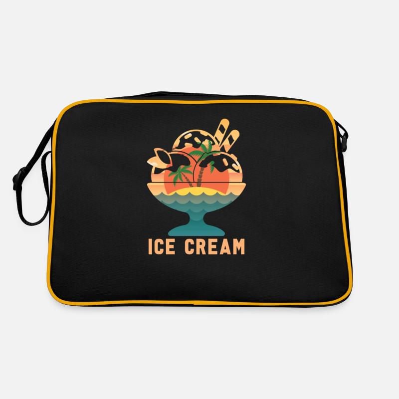 Eis Eiscreme Retro Tasche
