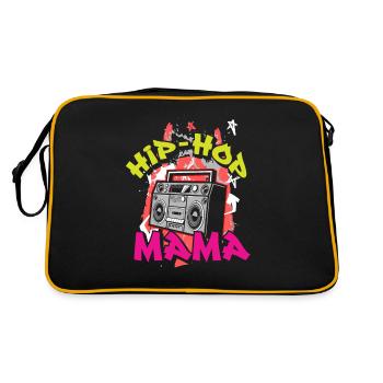 Hip Hop Mama - Sac Retro - noir/or - Dos
