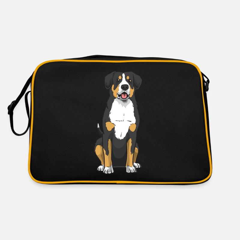 Entlebucher Mountain Dog Dog Retro Bag