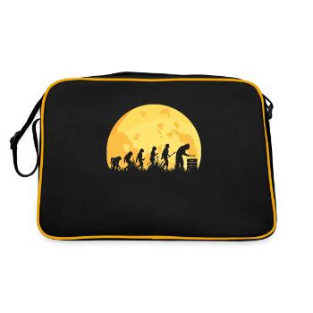 Evolution Beekeeper Beekeeping - Retro Bag - black/gold - Back