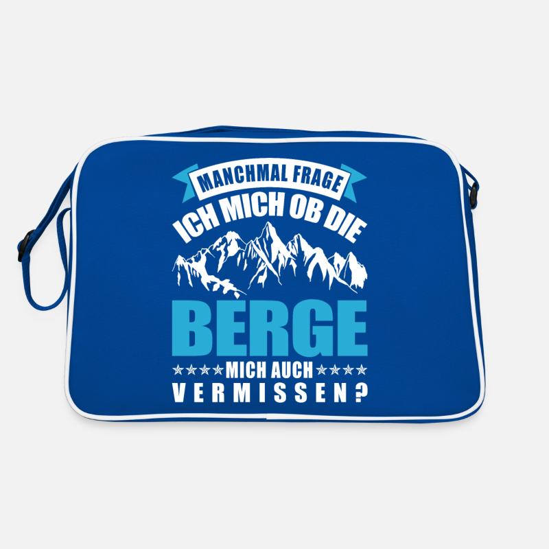 Berge Retro Tasche