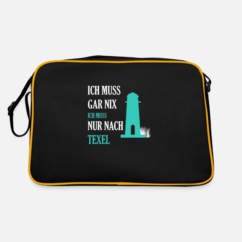 Texel Leuchtturm Retro Tasche