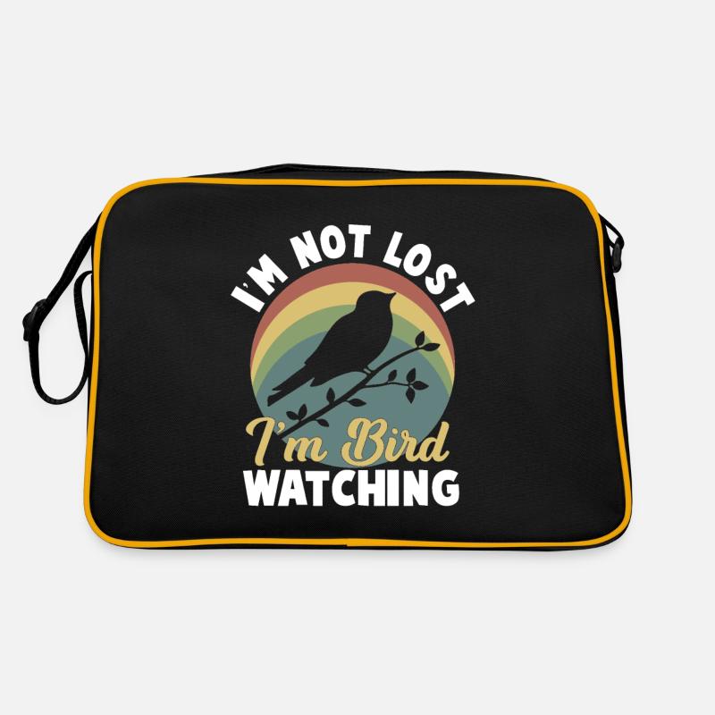 Oiseaux observent Bird Watching Poussoirs oiseaux Sac Retro