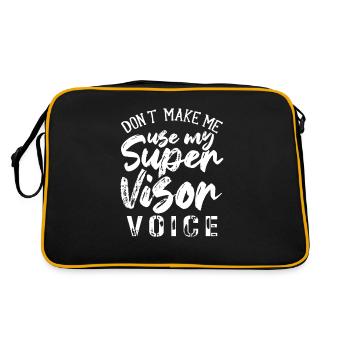 Supervisor Voice Controller Supervisor Supervision - Retro Bag - black/gold - Back